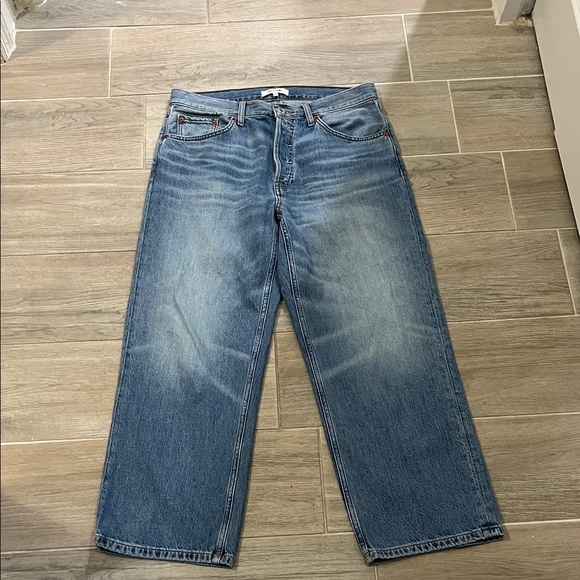 Re/Done Denim - ReDone Loose Crop Jeans